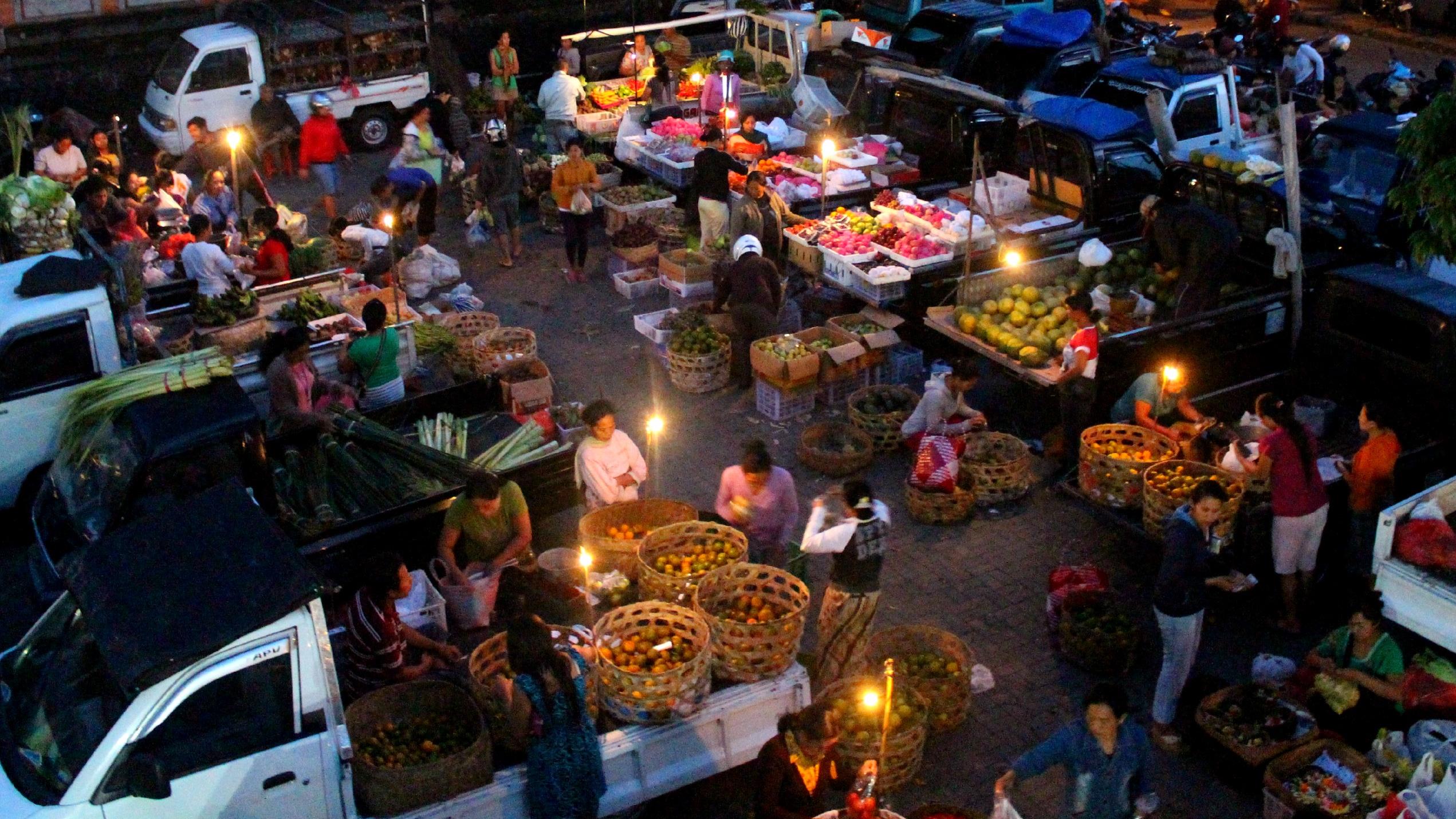 Ubud morning market