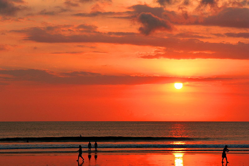 Sunset Kuta Beach Bali