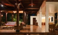Indoor Living Area - Atas Awan Villa - Ubud, Bali