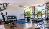 Gym with Wooden Floor - Freedom Villa - Seminyak, Bali