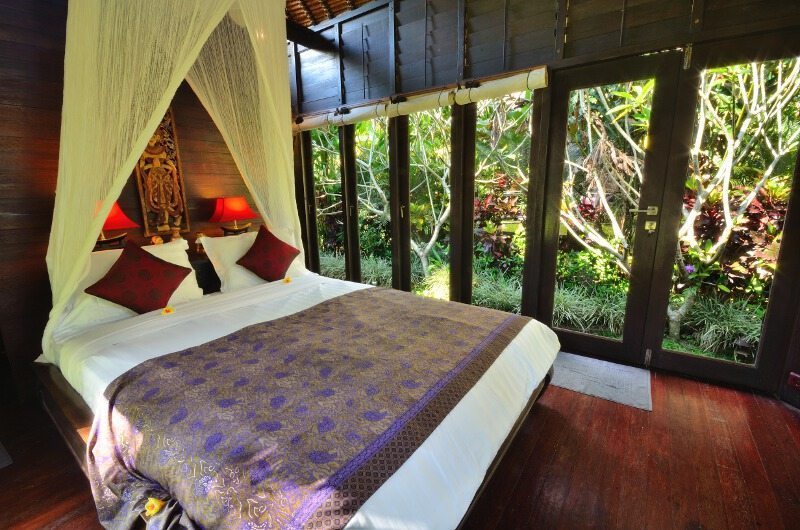 Bedroom with Wooden Floor - Jendela Di Bali - Gianyar, Bali