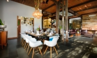 Living and Dining Area - Niconico Mansion - Seminyak, Bali