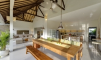 Living, Kitchen and Dining Area - Sahana Villas - Seminyak, Bali
