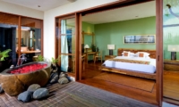 Bedroom and Romantic Bathtub - The Longhouse - Jimbaran, Bali