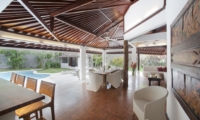 Dining Area with Pool View - Villa Amaya - Seminyak, Bali