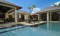 Pool Side Loungers - Villa Arama Riverside - Seminyak, Bali