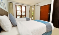 Twin Bedroom with View - Villa Arama Riverside - Seminyak, Bali