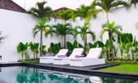 Pool Side Loungers - Villa Arta - Seminyak, Bali