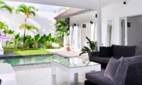 Living Area with View - Villa Arta - Seminyak, Bali