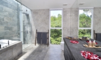 Romantic Bathroom Set Up - Villa Ashoka - Canggu, Bali