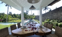 Dining with Pool View - Villa Ashoka - Canggu, Bali