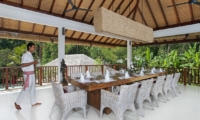 Dining Area with View - Villa Atacaya - Seseh, Bali