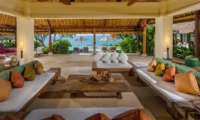 Living Area with Sea View - Villa Bayuh Sabbha - Uluwatu, Bali