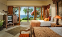 Bedroom with Sea View - Villa Bayuh Sabbha - Uluwatu, Bali
