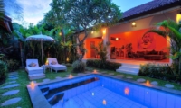 Pool Side loungers - Villa Bisi - Seminyak, Bali