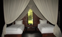 Twin Bedroom with View - Villa Bodhi - Ubud, Bali