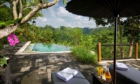 Sun Beds - Villa Bukit Naga - Ubud, Bali
