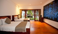 Twin Bedroom with View - Villa Casis - Sanur, Bali
