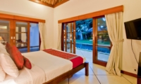 Bedroom with Pool View - Villa Darma - Seminyak, Bali