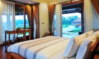 Bedroom with Pool View - Villa Griya Aditi - Ubud, Bali