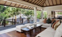 Living Area with View - Villa Iskandar - Seseh, Bali
