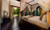 Bedroom with Wooden Floor - Villa Kalimaya One - Seminyak, Bali