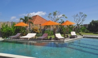 Pool Side Loungers - Villa Kami - Canggu, Bali