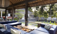 Living Area with Pool View - Villa Levi - Canggu, Bali