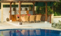 Pool Side Dining - Villa Mako - Canggu, Bali