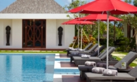 Pool Side Loungers - Villa Malaathina - Umalas, Bali