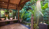 En-Suite Bathroom with Shower - Villa Maya Retreat - Tabanan, Bali