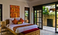 Bedroom with Table Lamps - Villa Nilaya Residence - Seminyak, Bali