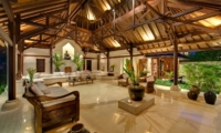 Living Area at Night - Villa Pangi Gita - Pererenan, Bali