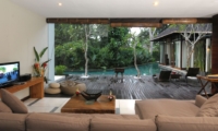 Living Area with Pool View - Villa Paya Paya - Seminyak, Bali