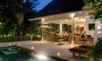 Pool at Night - Villa Rama Sita - Seminyak, Bali