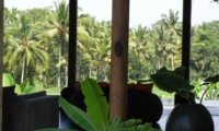 Living Area with View - Villa Rumah Lotus - Ubud, Bali