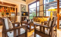 Living Area with TV - Villa Yasmine - Jimbaran, Bali