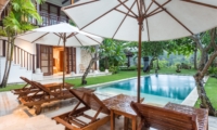 Pool Side Loungers - Villa Yasmine - Jimbaran, Bali