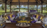 Living Area with Sea View - Villa Arika - Canggu, Bali