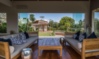 Living Area with Pool View - Villa Breeze - Canggu , Bali