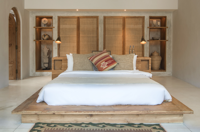 Bedroom with Lamps - Villa Massilia Dua - Seminyak, Bali