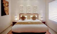 Bedroom with Table Lamps - Villa Seriska Dua Sanur - Sanur, Bali