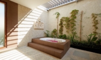 Romantic Bathtub Set Up - Villa Seriska Dua Sanur - Sanur, Bali