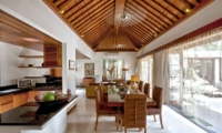 Indoor Kitchen and Dining Area - Villa Seriska Satu Sanur - Sanur, Bali