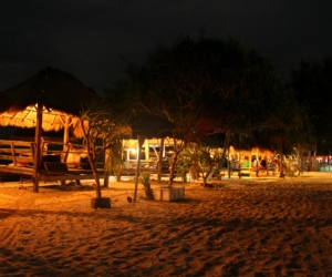 Gili Meno Beach At Night