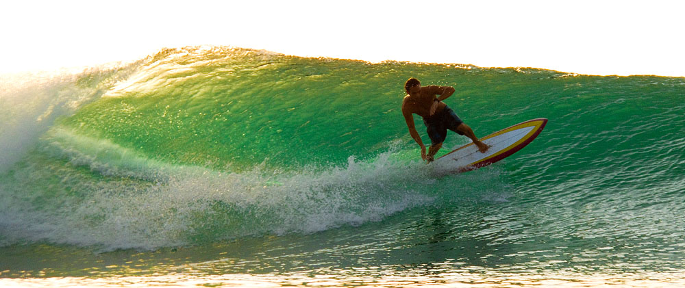Bingin Big Waves At Sunset: Bali Surf Photo Gallery