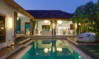 Pool at Night - 4S Villas - Seminyak, Bali