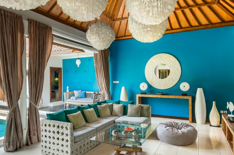 Living Area with TV - 4S Villas - Seminyak, Bali