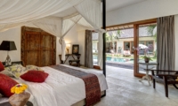 Bedroom with Pool View - Abaca Villas - Seminyak, Bali