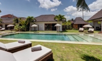Pool Side Loungers - Abaca Villas - Seminyak, Bali